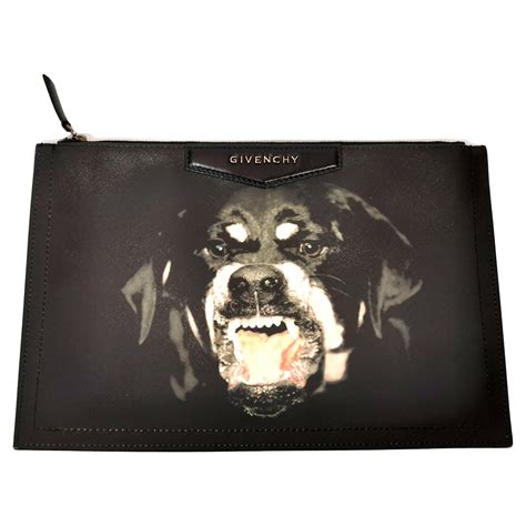 givenchy rottweiler clutch small|Bags .